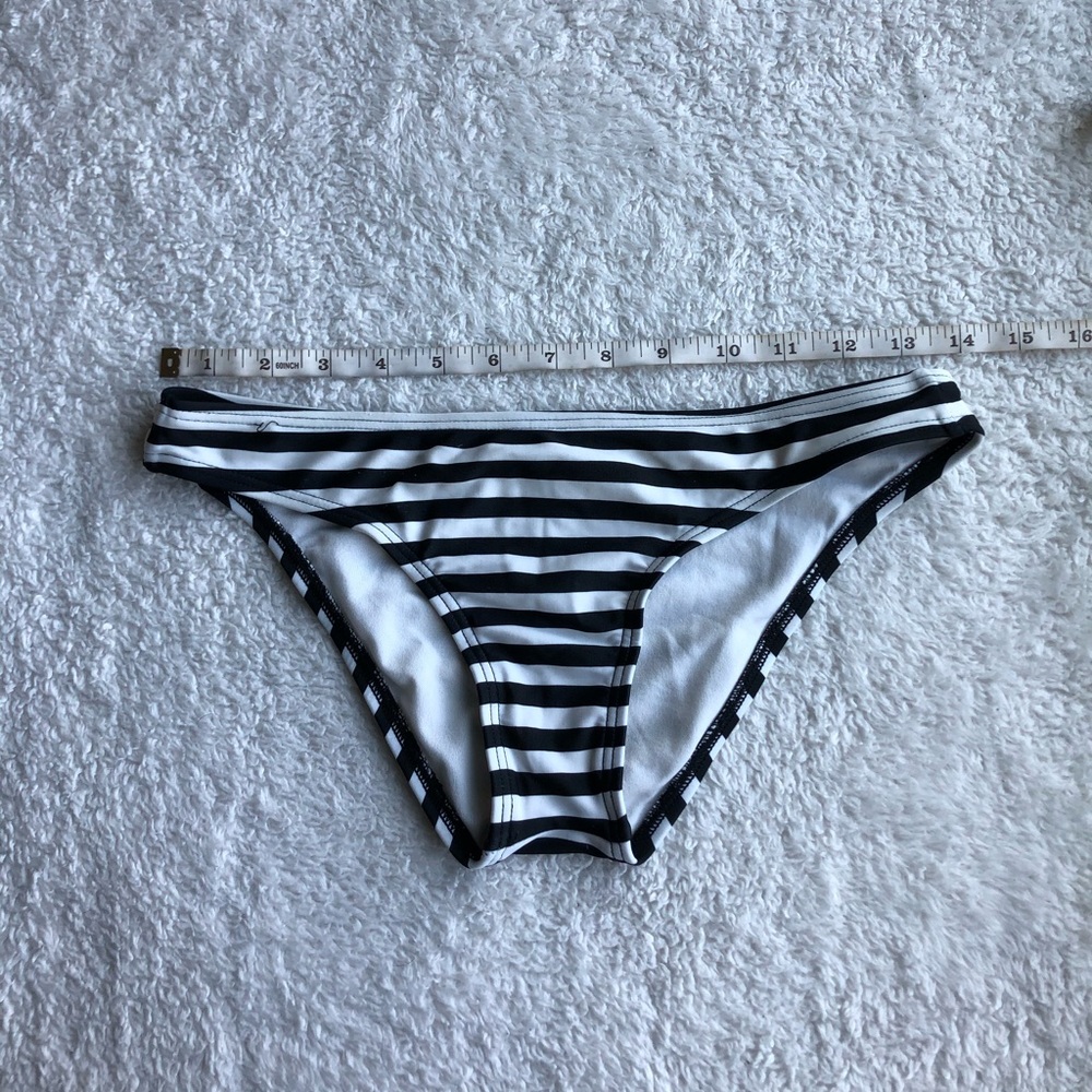 Hurley Stripped Cheeky Bathing Suit Bottoms